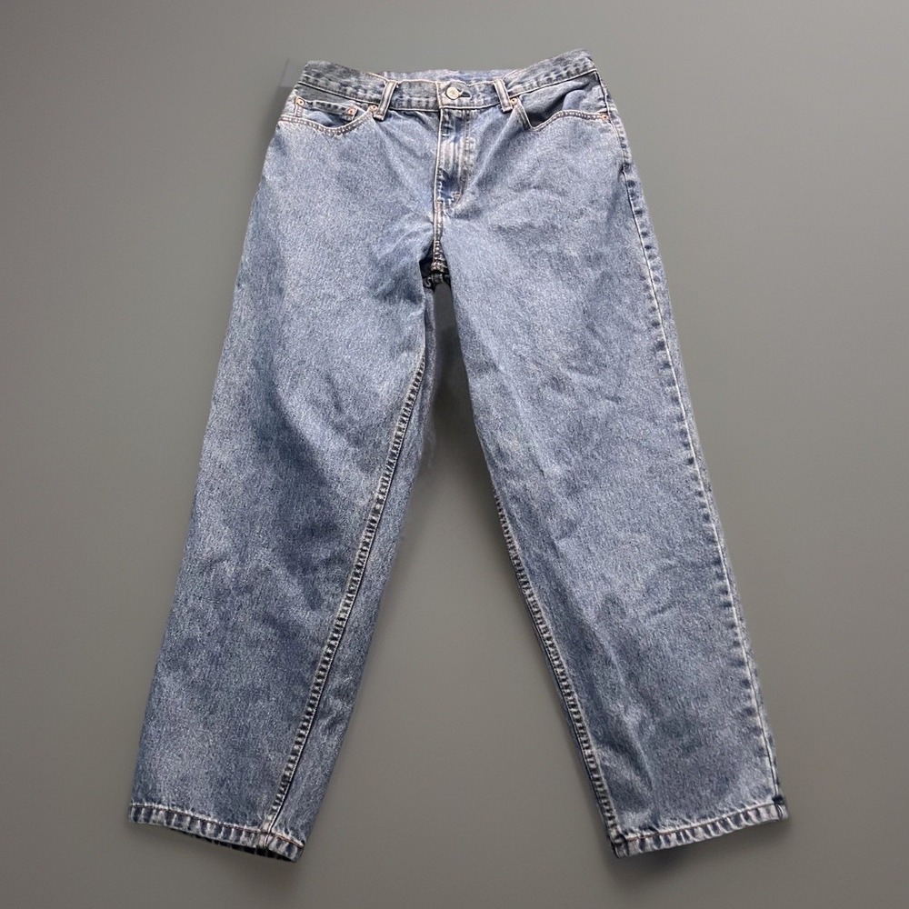 Levis 560 Jeans Mens 33x29 Blue Denim Comfort Relaxed Taper Baggy Y2K